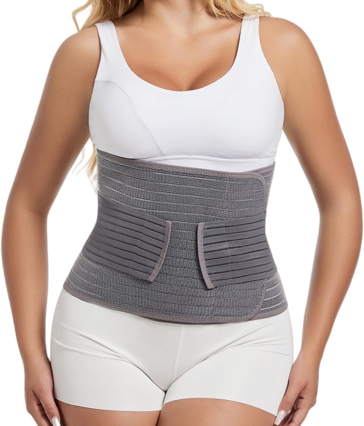 4-panel abdominal binder support wrap