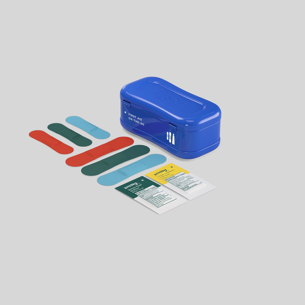 Welly Quick Fix First Aid Kit – Patterned Bandages in Travel Tin